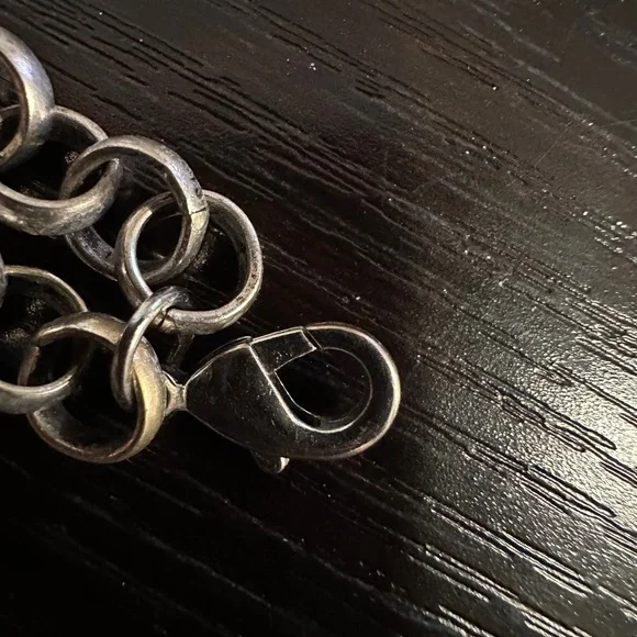 Crystal & Silver statement necklace - Picture 8 of 13